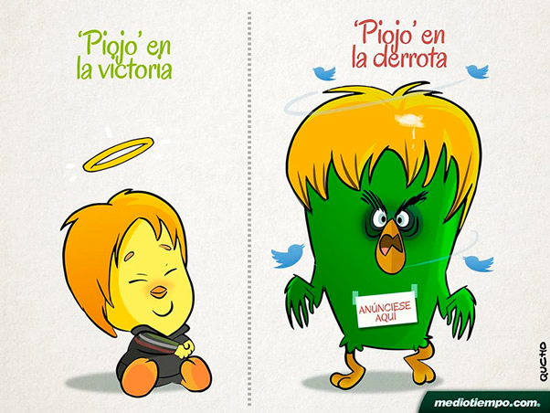 Las dos caras del 'Piojo'