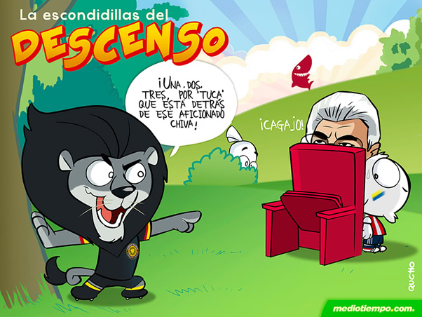 Las escondidillas del descenso