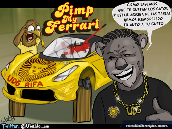 Le enchularon la nave al Ame