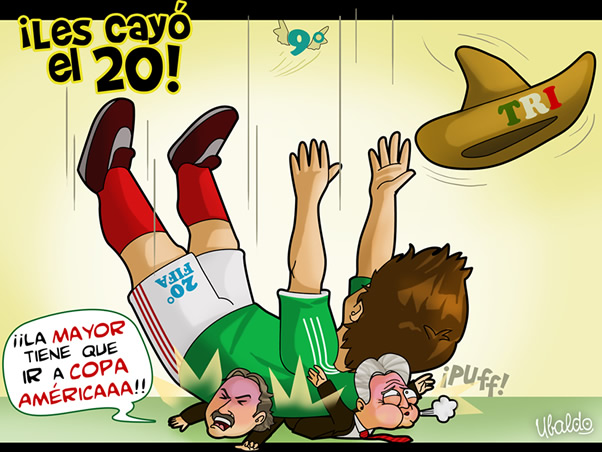 Les cayó el 20