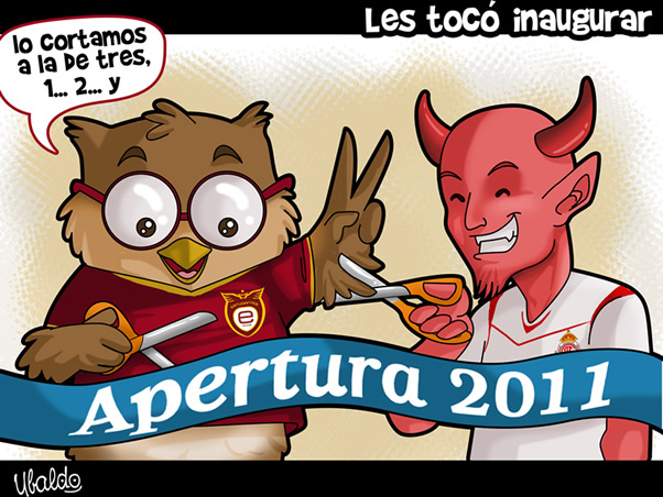 Les tocó inaugurar