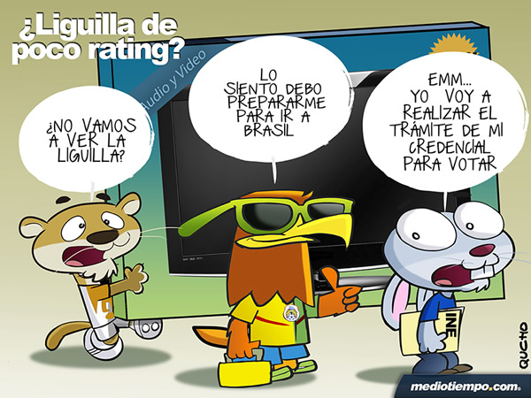 ¿Liguilla de poco rating?