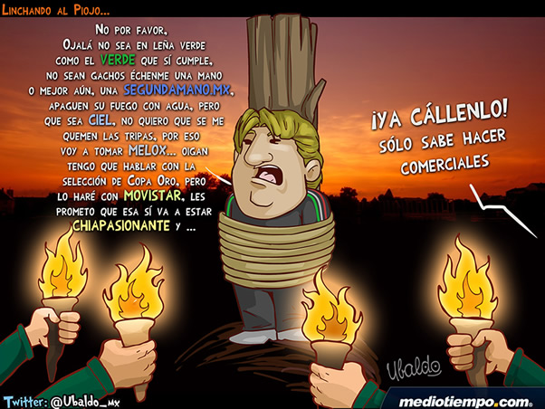 Linchando al 'Piojo'