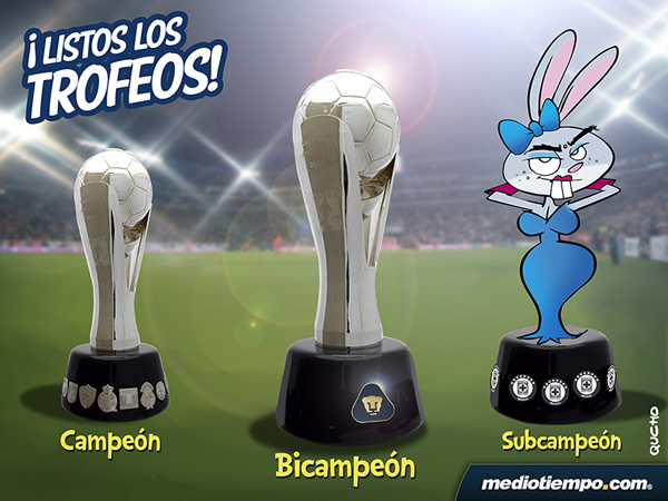 Listos los trofeos