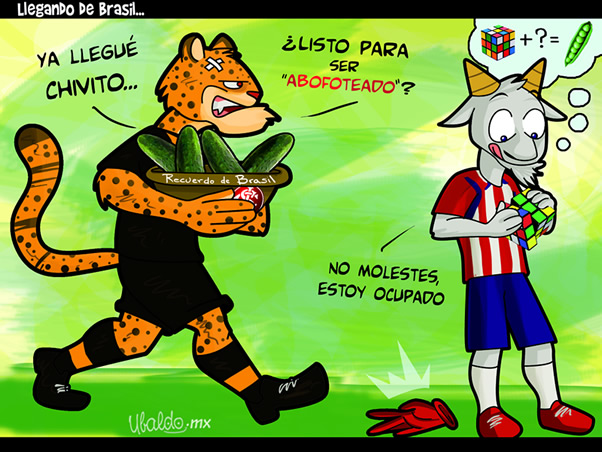 Llegando de Brasil