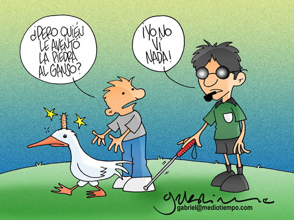 Los arbitros no vieron nada Los arbitros no vieron nada