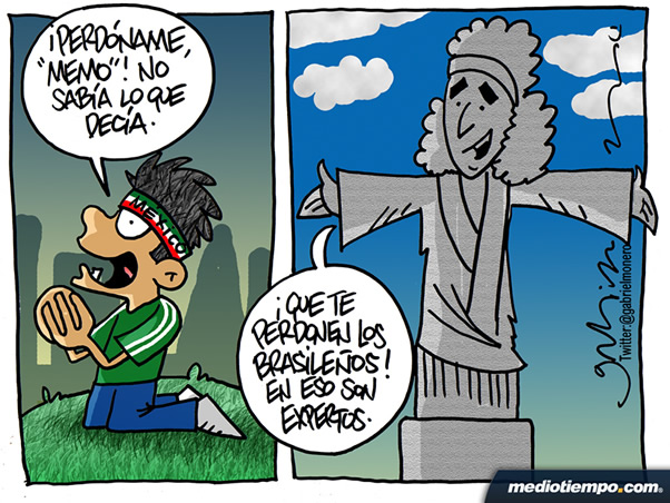 Los brasileños perdonan