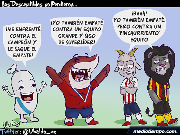Los 'Descendibles' no Perdieron