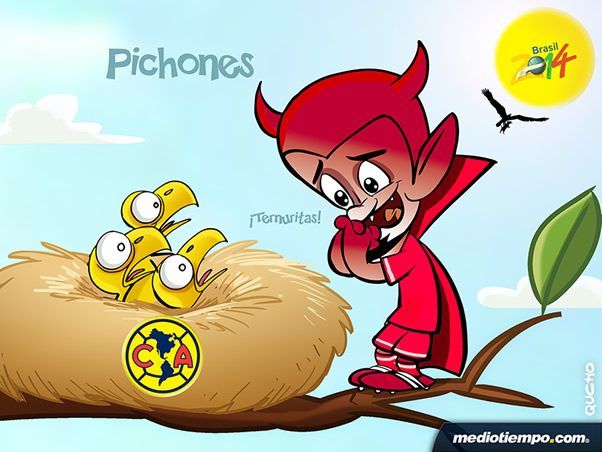 Los Diablos visitan el nido