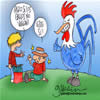 ¿Los gallos no vuelan? ¿Los gallos no vuelan?