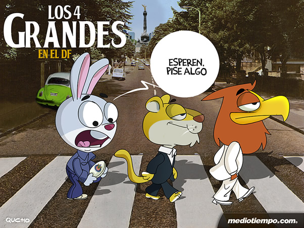 Los 4 grandes en el DF