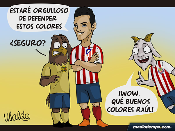 Los nuevos colores de Raúl