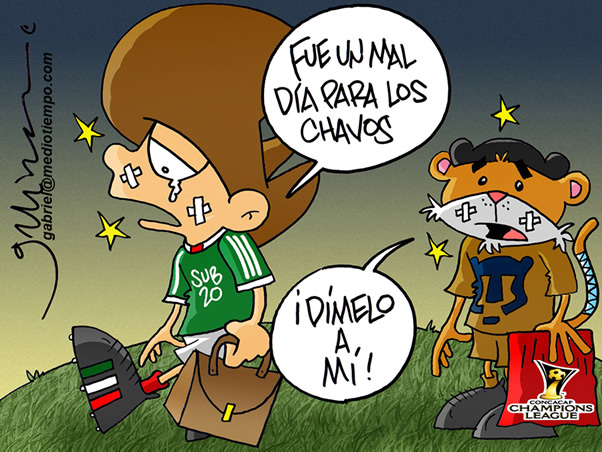Mal día para los chavos