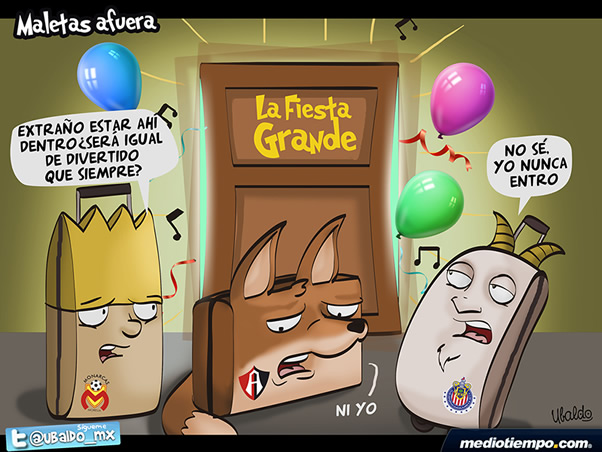 Maletas afuera