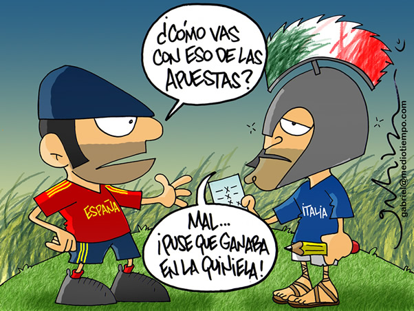 Malo apostando