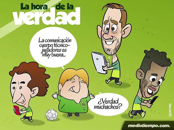 Menos tuits, más fútbol