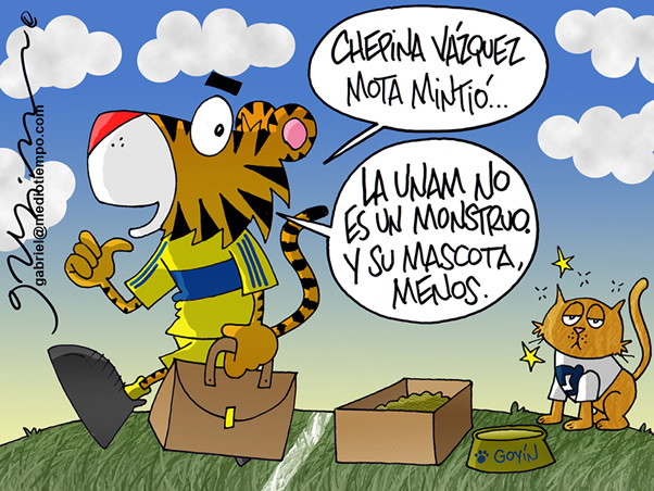 Mentira azul y blanca