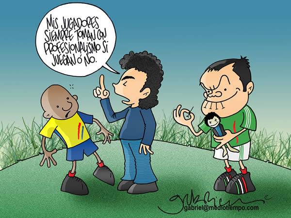 Mientras Cuauhtemoc hace vudu, Hugo dice: Mis jugadores siempre toman con...