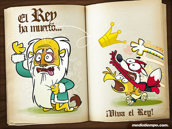Murió el rey...
