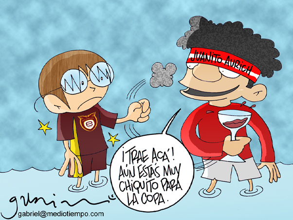 Muy chiquito para la Copa