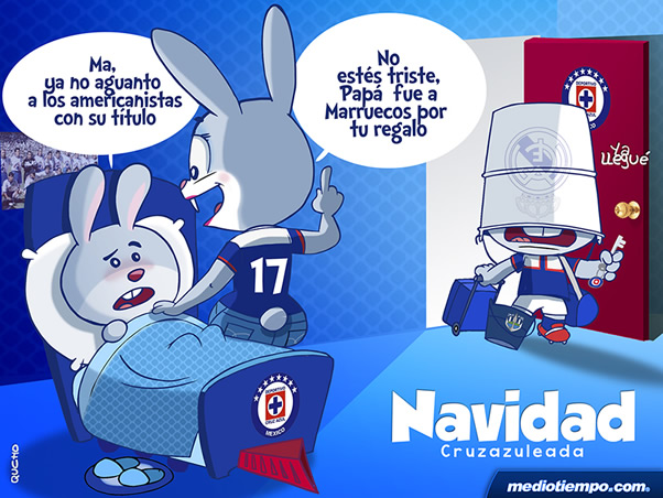 Navidad cruzazuleada
