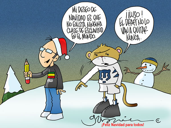 Navidad, Gabriel, Pumas, Draft Navidad, Gabriel, Pumas, Draft