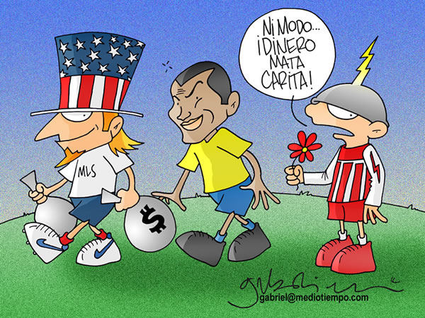Necaxa, Rivaldo, MLS