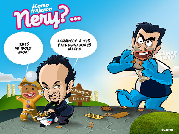 Nery a Pachuca