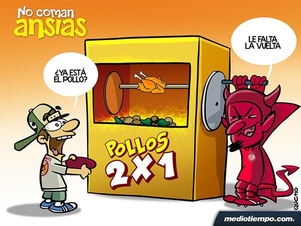 No coman ansias