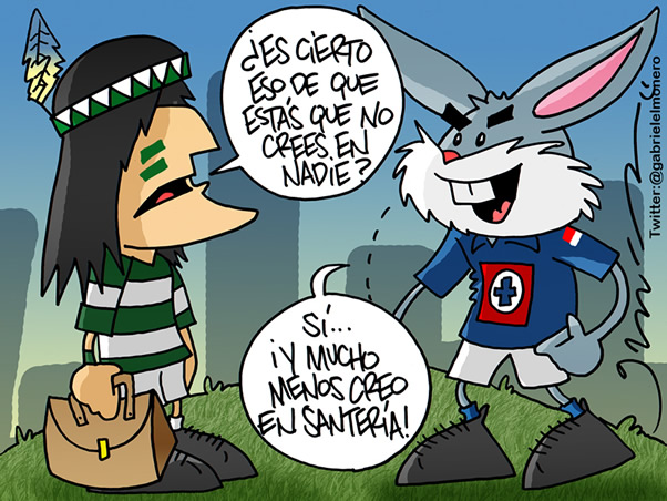 No creo en santería