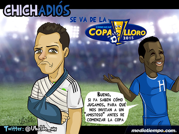 Nos quedamos sin el Chicharito