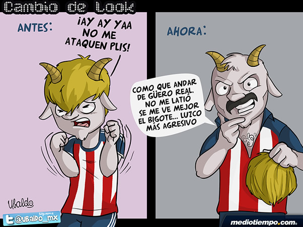 Nuevo look de Chivas