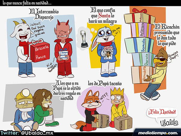 Nunca falta en Navidad