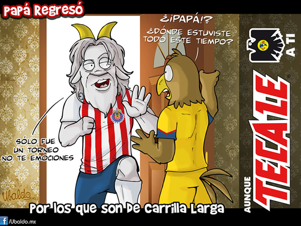 ¡Papá regresó!