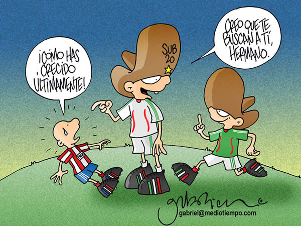 Paraguay se asusta al ver a Mexico: como has crecido hermano! Pero es la...