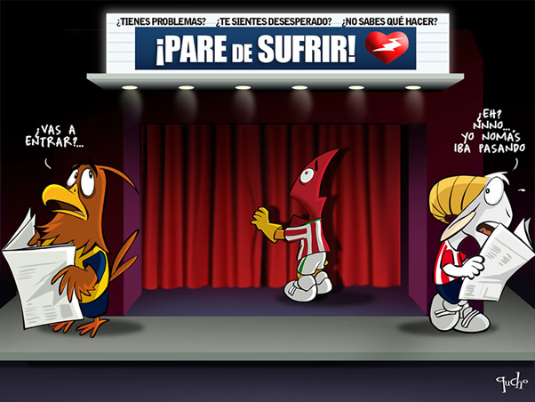 ¡Pare de sufrir!