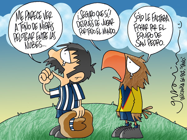 Peloteando entre las nubes