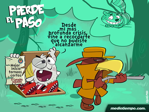 Pierde el paso