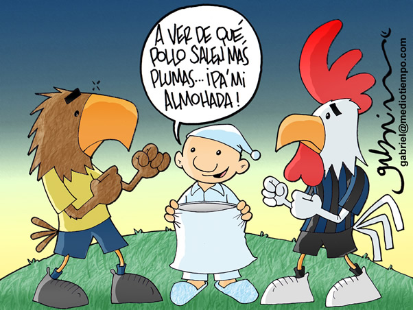 Plumas al aire