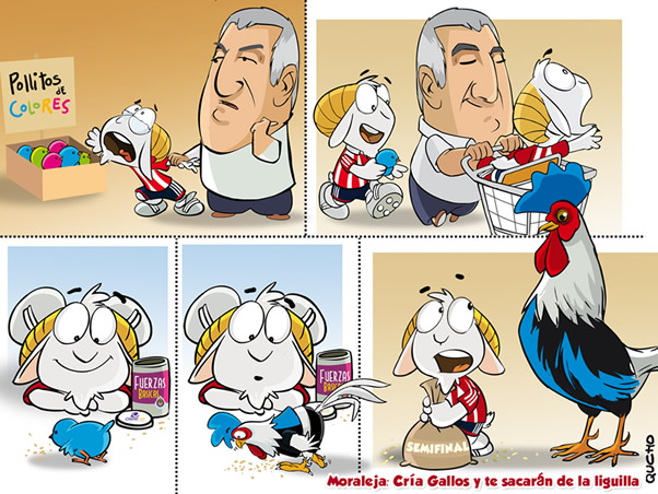Pollitos de colores