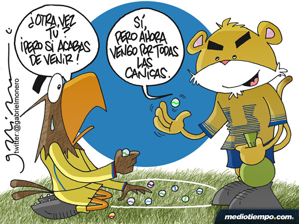 Por todas las canicas