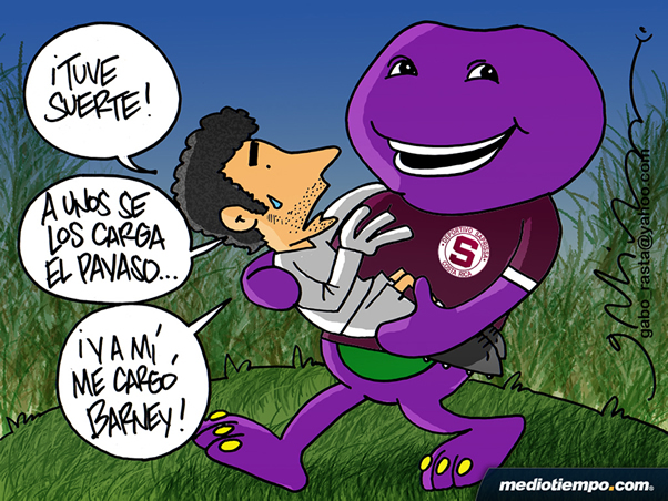 Portero con suerte