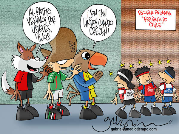 primaria republica de chile mexicanos chilenos hijos atlas america mexico...