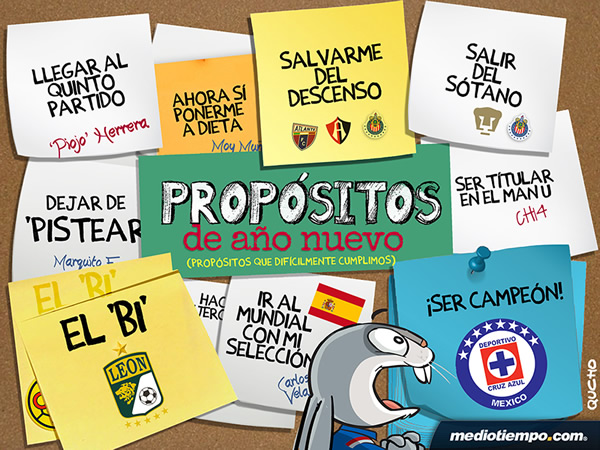 ¡Propósitos de año nuevo!