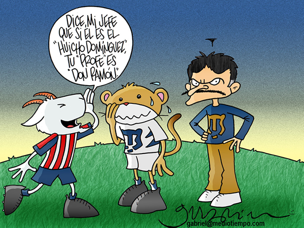 Pumas, Chivas, Ricardo Ferreti Pumas, Chivas, Ricardo Ferreti