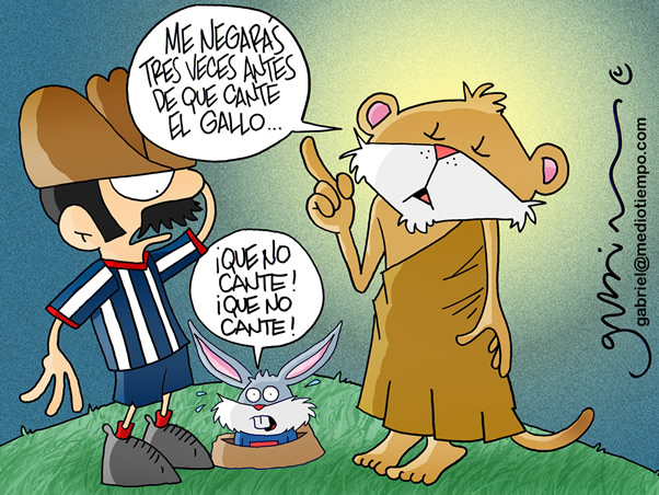 ¡Que no cante el gallo!