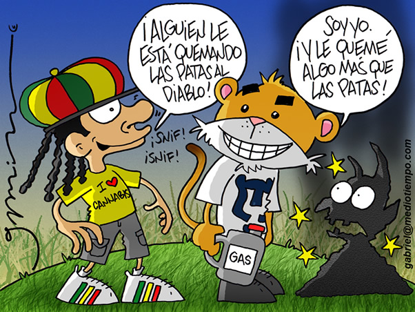 Quemando al Diablo