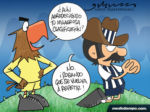 Rayado, rogando para que se repita