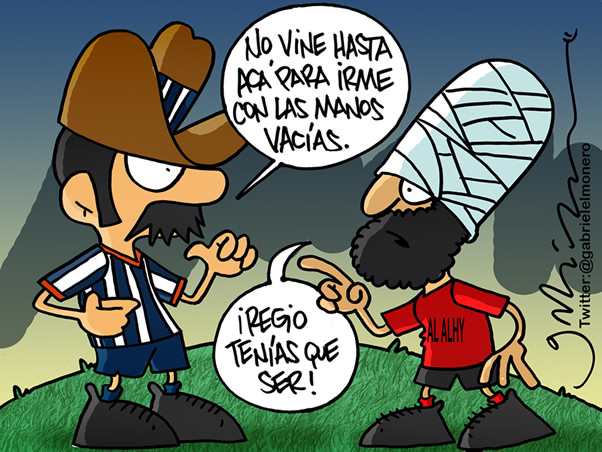 Regio tenías que ser