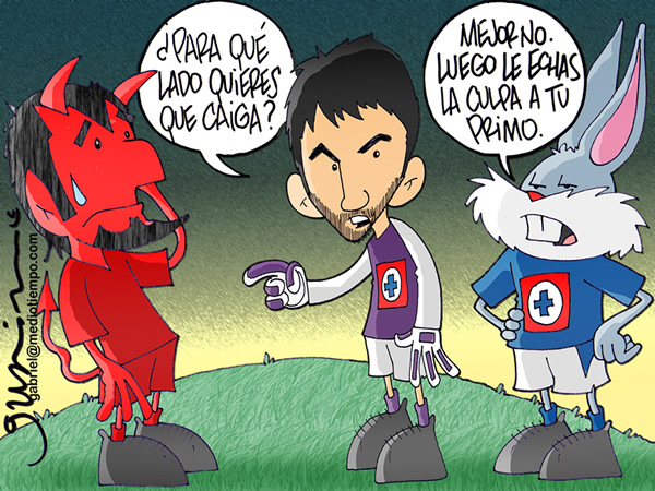 Repartiendo culpas